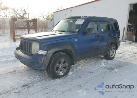 2009 Jeep Liberty Sport из США, поврежденный, VIN 1J8GN28K59W526421